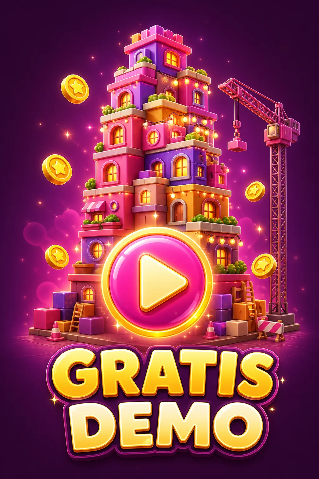 Tower Rush Demo kostenlos starten - Bildschirm mit virtuellem Guthaben